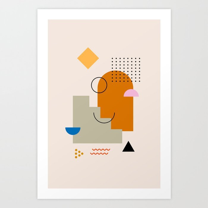 vesuvikdesigns's tweet photo. Abstract Minimal Art 10 Art Print by Creativeaxle #$15.00 #drawing #minimal #creativeaxle #shapes #creative https://t.co/GnKDl8xTOK