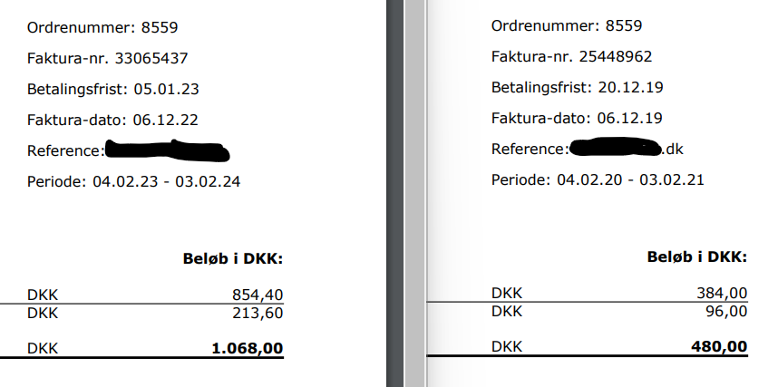 Larsskou's tweet photo. Vi har tyve års bryllupsdag næste år @onecom - hvis alt går vel.
Jeg synes selv, jeg har behandlet jer nogenlunde rimeligt.
Dette er en prisstigning på 222,5% på tre år.
Er det mig, der har gjort noget galt?
Er I bare trætte af at have mig som kunde?
#hosting
#webhotel https://t.co/B6xVBivpQF