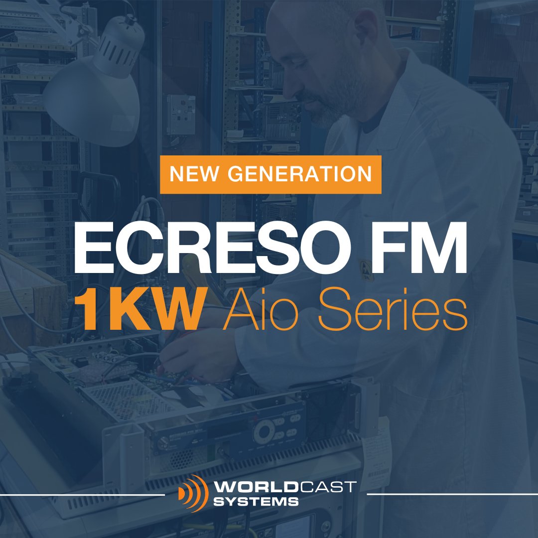WorldCastSys's tweet photo. The last rack of Ecreso FM 1000W will soon be shipping out! We’re saying goodbye to this fantastic solution which has been serving radios for over 10 years. With the end of this generation comes the newest series of #Ecreso FM transmitters, the #AiO Series.

#Ecreso1kW #BestTCO https://t.co/xqhFKDZQql