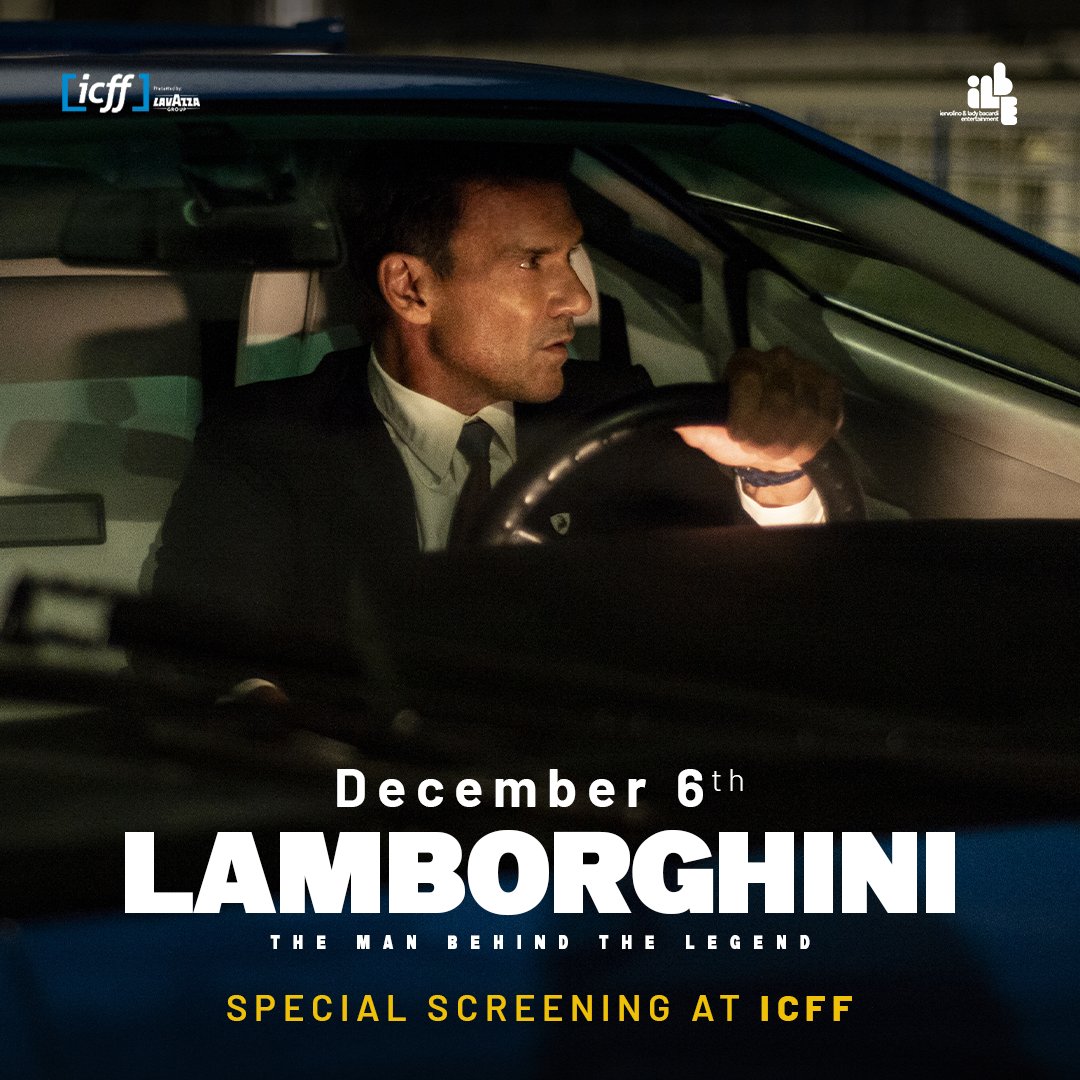 The Canadian Première of the film Lamborghini ✨

Today, December 6th, "LAMBORGHINI – The man behind the legend" will be screened at the Italian Contemporary Film Festival in Toronto.

<a href="/ICFFCanada/">ICFF Canada</a> 
<a href="/MonikaBacardi/">Lady Monika Bacardi</a> 
<a href="/IervolinoAndrea/">Andrea Iervolino</a> 
•
#ILBEgroup 
#Lamborghini
#ICFFCanada