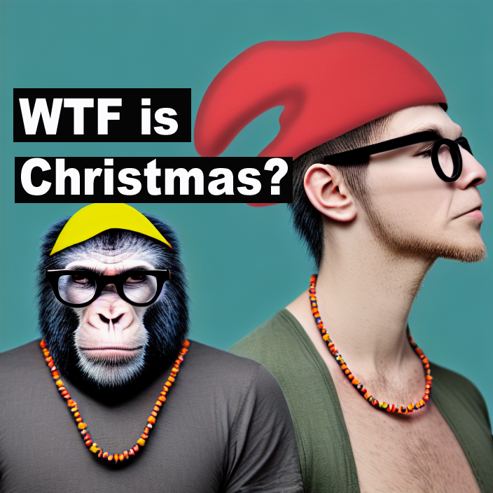 USF73630681's tweet photo. NFT -  KI - Christmas 🤣 🤣 🤣 

#AI #APES #NFT #NFTart #nfts #nftcollector #nftartist #nftcollection #nftgallery #nftnews #nftgram #nftinvestor #nftdrop #nftbuyers #nftmagazine #nftstories #nftmarketplace #blockchain #cryptoart #etereum #artoftheday #art #digitalcollectables https://t.co/oRqEGznTtE