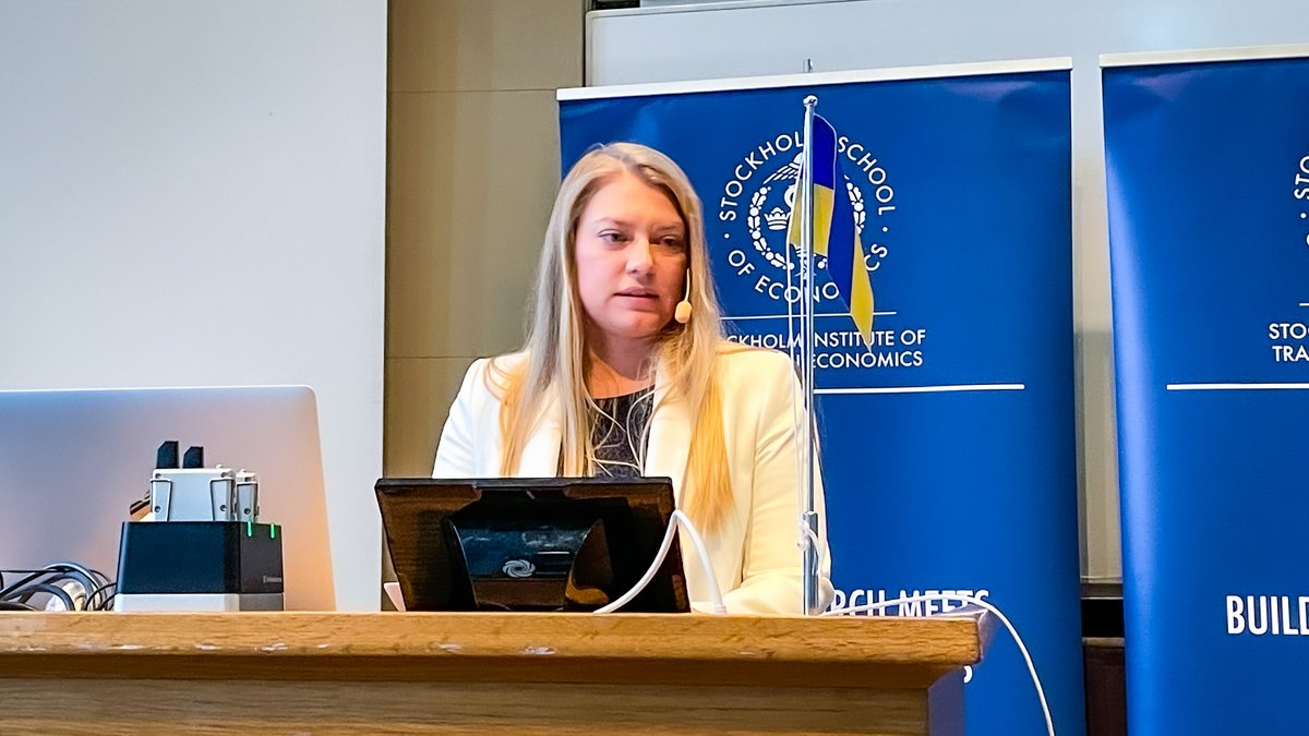 SITEStockholm's tweet photo. ⚡️ “Since 🇷🇺 started a full-scale war against Ukraine, @kse_ua together with the @APUkraine, @mineconomdev, @MReintegration, @minfrastucture, @minregion_ua have carried out the analysis of Russia’s caused damages to Ukraine”, says @y_markuts at #SITEDevDay https://t.co/skHquc5W32 https://t.co/DVj9LHxC2V