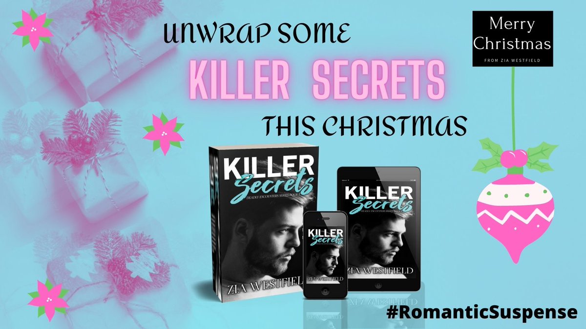 BVSBooks's tweet photo. RT @ZiaWestfield: Unwrap some KILLER SECRETS this #Christmas
https://t.co/jeMm5FTgwX
#ziawestfield #romanticsuspense #romanceseries #romancereaders #psychologicalsuspense #serialkillerromance #romance #writingcommunity #reviewers #mustreadthis #reader… https://t.co/m2rDlHKAP9