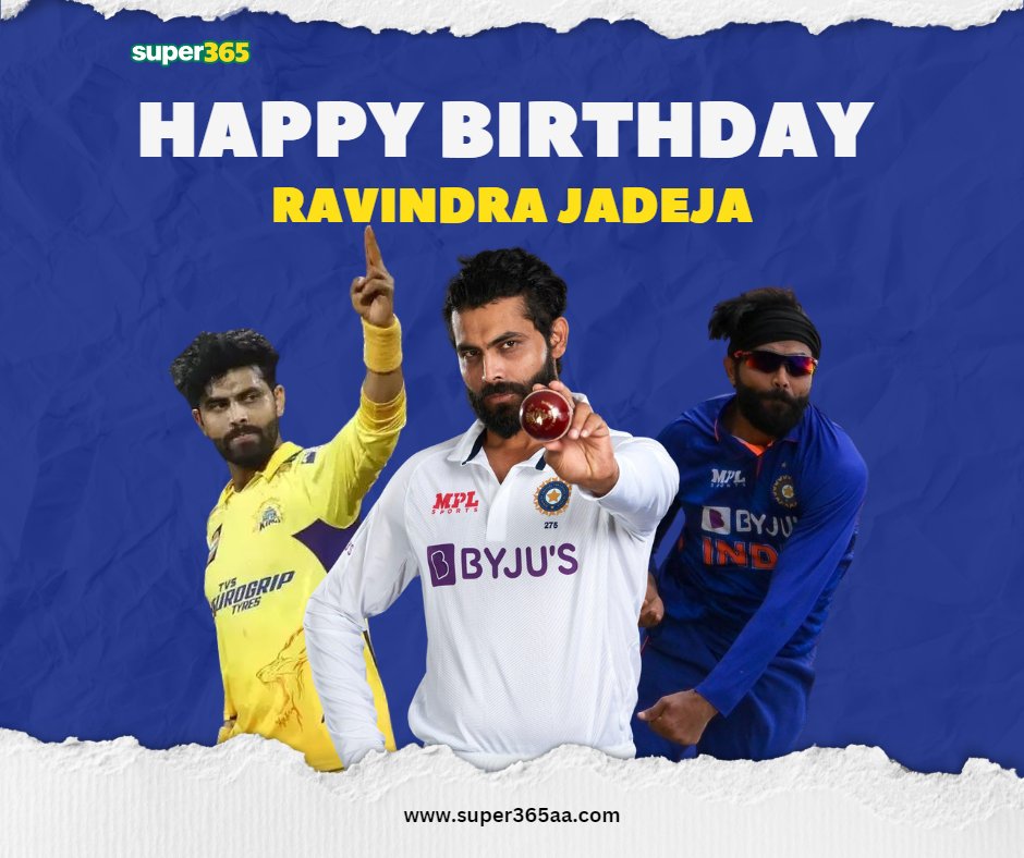 Happy Birthday Ravindra Jadeja     