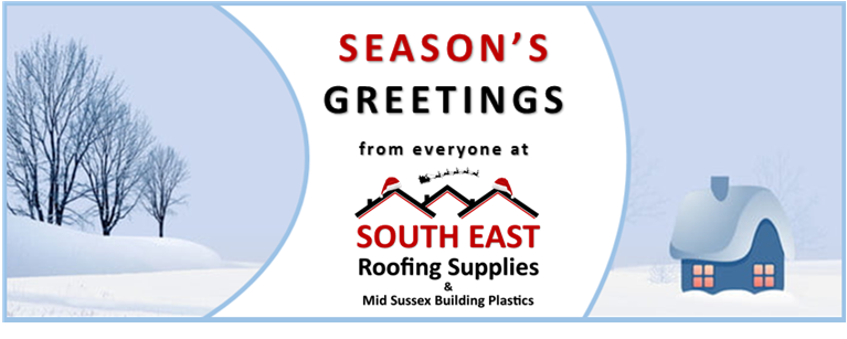 Seasons Greetings from all of us at South East Roofing Supplies &amp; Mid Sussex Building Plastics!🎄