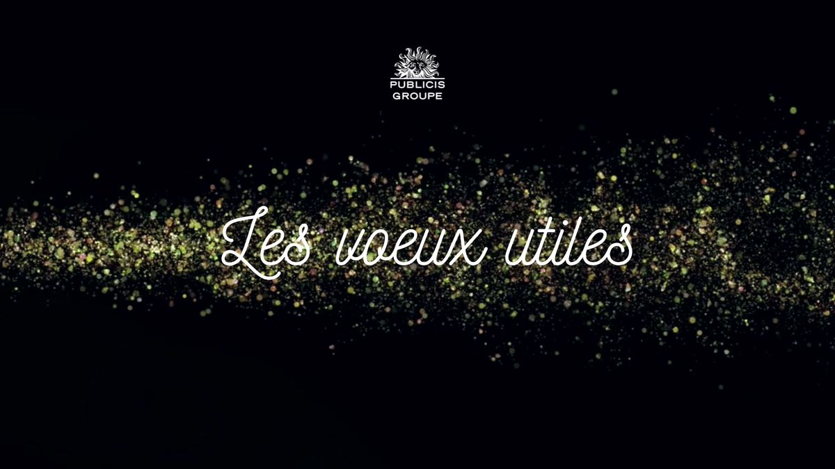 Les vœux annuels de Publicis Groupe sont de retour ! Cette année, avec le soutien d’un invité spécial, Maurice Lévy et Arthur Sadoun présentent ce qu’ils espèrent être leurs vœux les plus utiles. #PublicisWishes2023
bit.ly/3UzCM3c