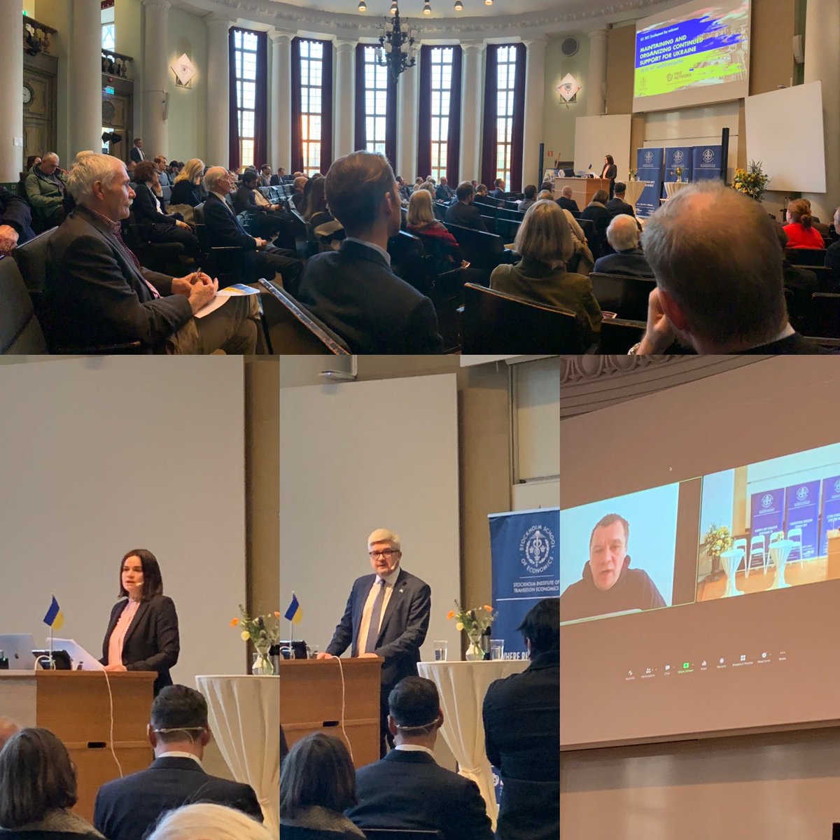 Daniel1975's tweet photo. Truly inspiring discussions today about supporting Ukraine’s recovery at @SITEStockholm. So many brilliant ideas by @Tsihanouskaya et al. Thanks! #DevelopmentDaySITE https://t.co/8icV7xu1gL