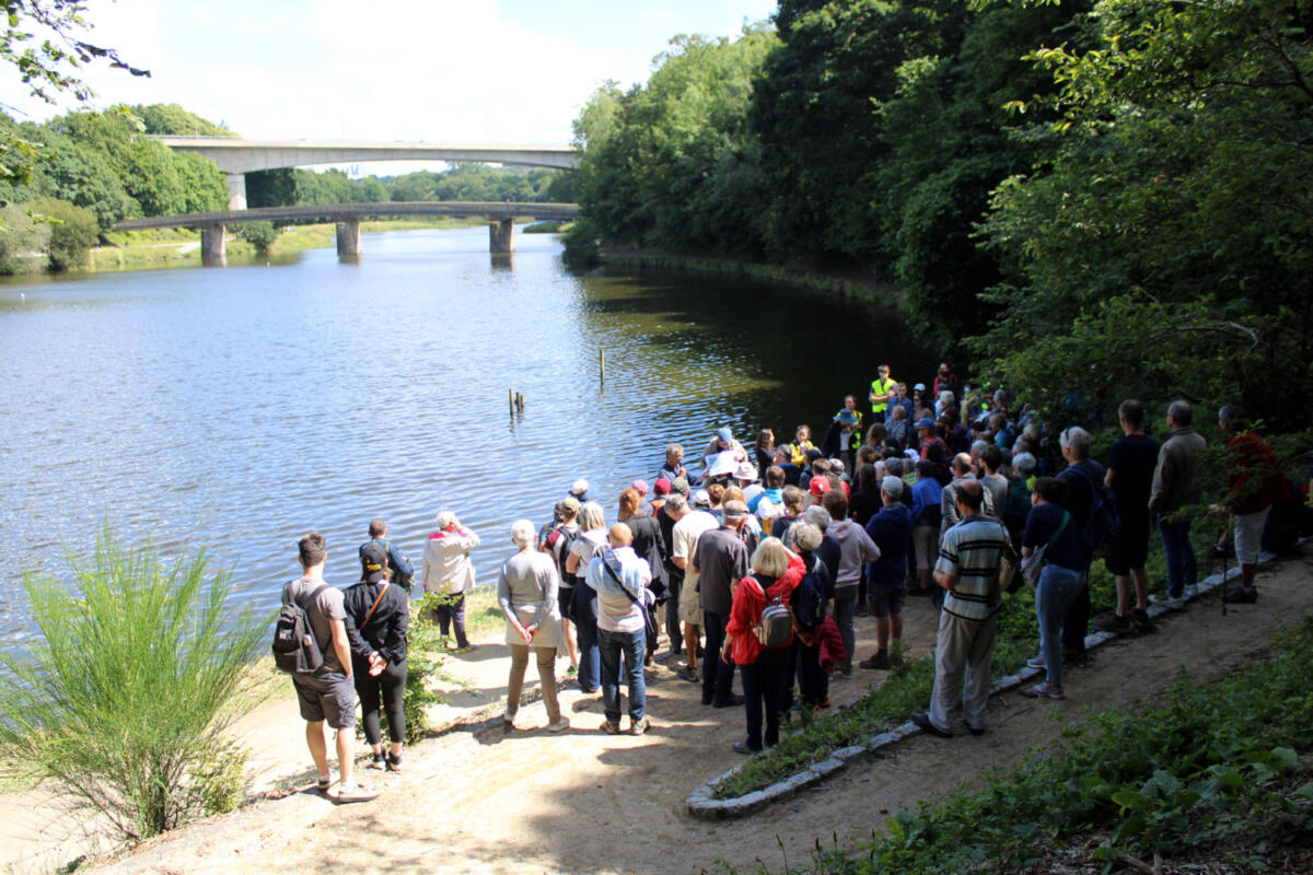 En juin dernier, le Service Patrimoines de la Ville de @BrestFr proposait une balade collective reliant le fort du Questel au fort de la Penfeld, transportant les 125 promeneurs présent·e·s dans l’histoire de leur ville. 

👣oufipo.org/balade-en-vill…