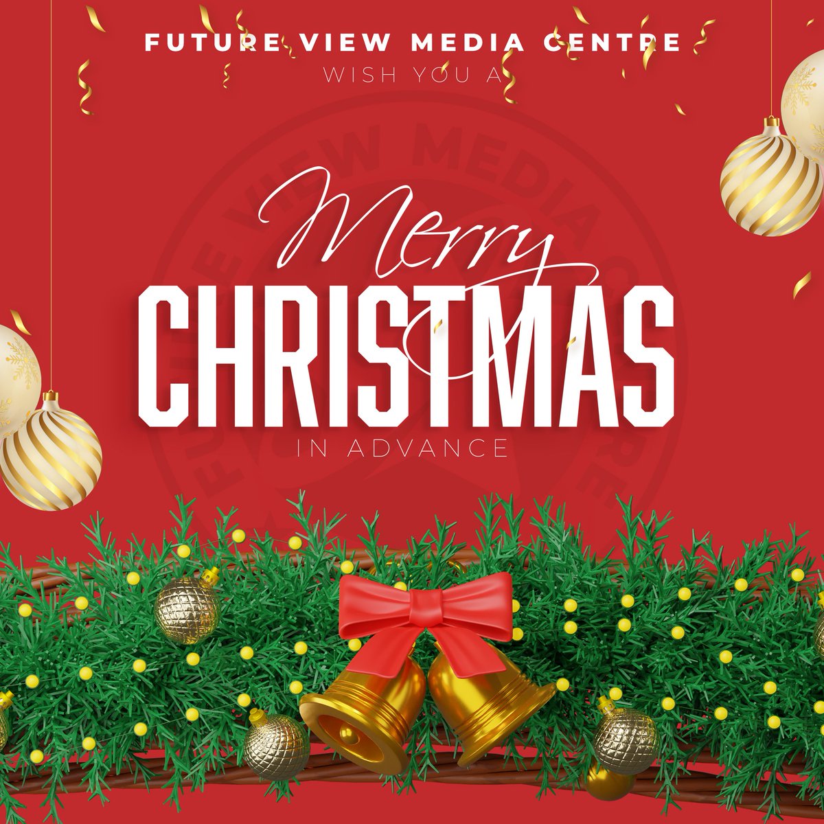 FutureViewMedi2's tweet photo. MERRY CHRISTMAS AND HAPPY NEW YEAR IN ADVANCE. https://t.co/3BX5PPtYNa