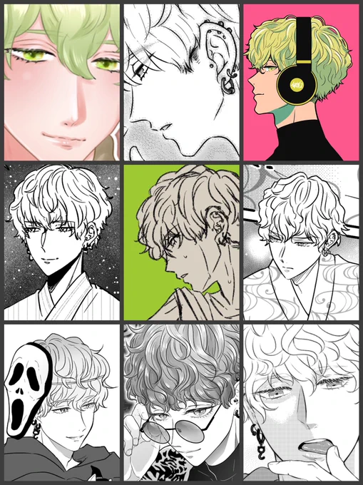 同じキャラで絵柄変遷

思ったより変わってなかったし画力向上の壁は高く厚いと実感… 