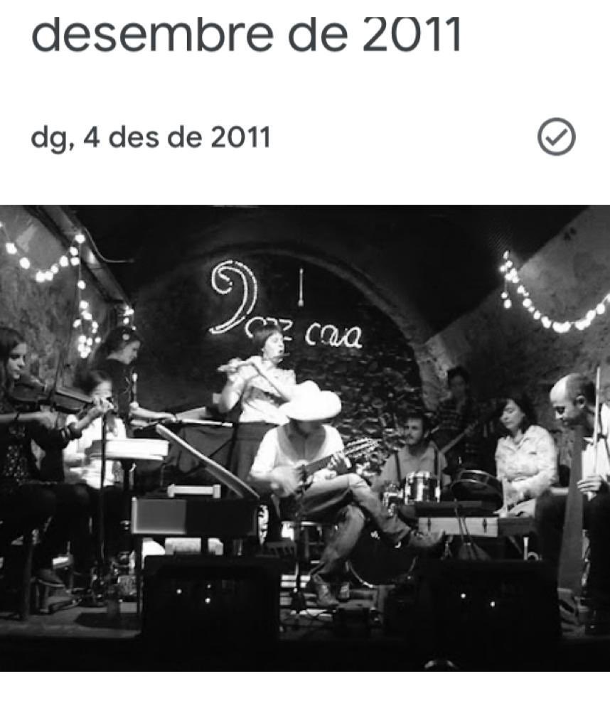 ofireluche's tweet photo. Ens acabem d’adonar que vam tocar a la @jazzcava de #Vic al mateix dia amb 11 anys de diferència!
#Efemerides #coincidenciesmaques #jazzcava https://t.co/TBZPooWE7u