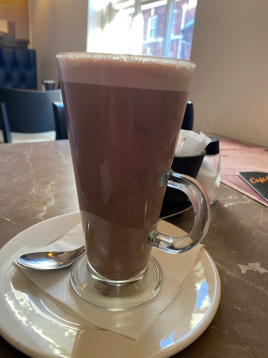 I've been at cafe on the corner this morning enjoying a hot chocolate on this chilly December morning.  I'm here every Tuesday between 10am &amp; 12 noon. Our talking cafe is a safe space where you can come &amp; chat, share problems &amp; seek support- all in confidence. Pop in some time!😊