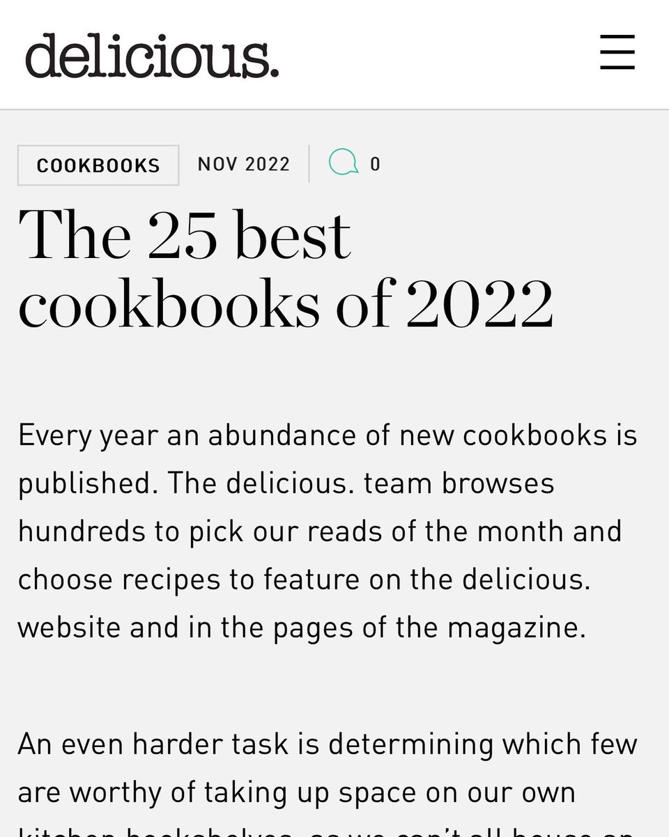 Lerato (@leratofoods) on Twitter photo AFRICANA is A ‘Best Cook book of 2022’ thanks to <a href="/deliciousmag/">delicious. magazine</a> 😭😮Jumping for joy! I am so thankful that our stories and all this hard work by an incredible team is being noticed and celebrated. Absolutely ecstatic. 💃🏽
#cookbook #African AFRICANA is A ‘Best Cook book of 2022’ thanks to <a href="/deliciousmag/">delicious. magazine</a> 😭😮Jumping for joy! I am so thankful that our stories and all this hard work by an incredible team is being noticed and celebrated. Absolutely ecstatic. 💃🏽
#cookbook #African