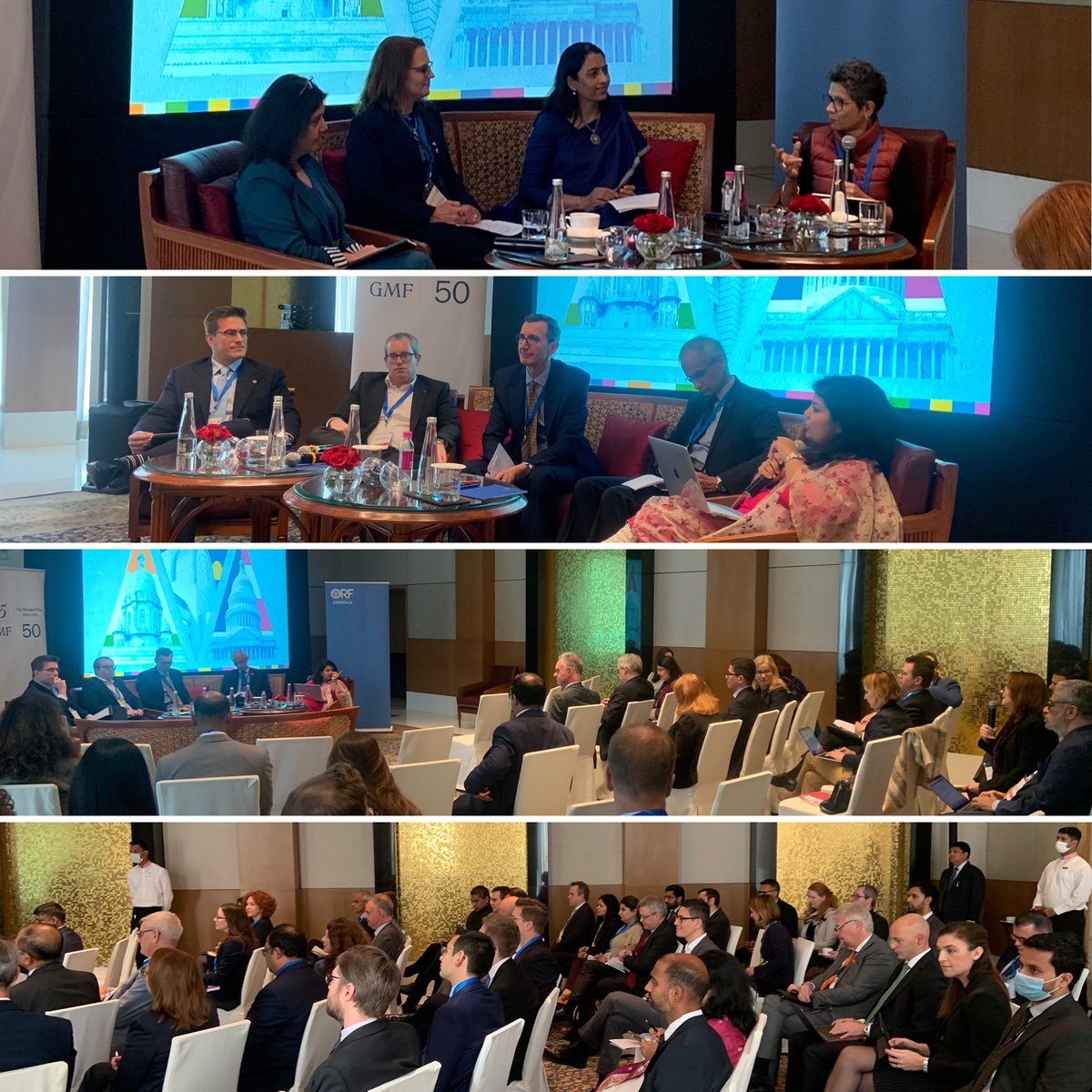 India Trilateral Forum in New Delhi discussed challenges and progress in various areas:

- What’s going on in the Quad
- 🇺🇸 🇪🇺 🇮🇳 perspectives on Taiwan
- 🇪🇺-🇨🇳 ties
- 🇺🇸-🇪🇺 and 🇪🇺-🇮🇳 TTCs
- Maritime security, economics, connectivity, emerging technology cooperation