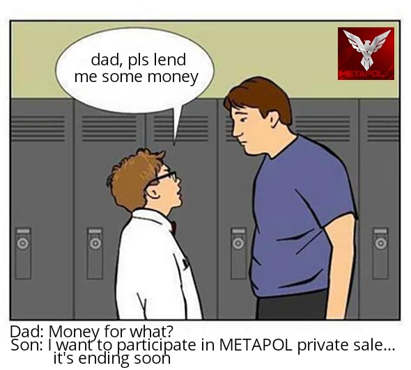 kinxtech's tweet photo. #metapol token sale is still live and can be purchased on 
👉 https://t.co/TEcvDGjnAQ

Don't say "had I known" 😭...

💥Deadline: 15th December 2022

Join metapol's telegram: https://t.co/eF6UZ9iYDS 
Join metapol's discord: https://t.co/eTrQE0UcLl

 #web3 #metapolice #privatesale https://t.co/YCXFY0I5DM