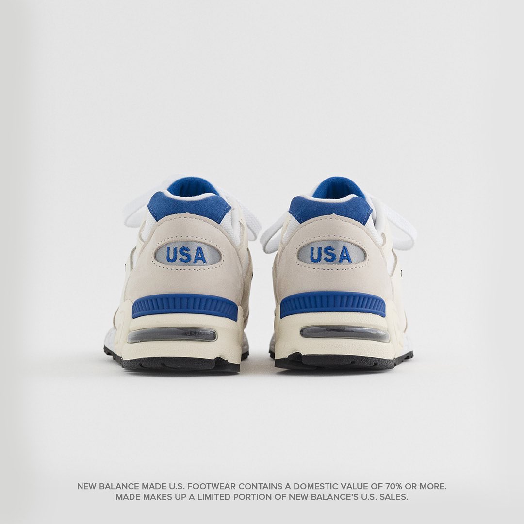 newbalancemena's tweet photo. The Made in USA Seasonal Collection releases two new colorways of the v2 and v3 in arctic circle, featuring premium full grain leather and reflective details.
 
Launch December 10th
 
First come, First served @soledxb https://t.co/t4U54yEmWV