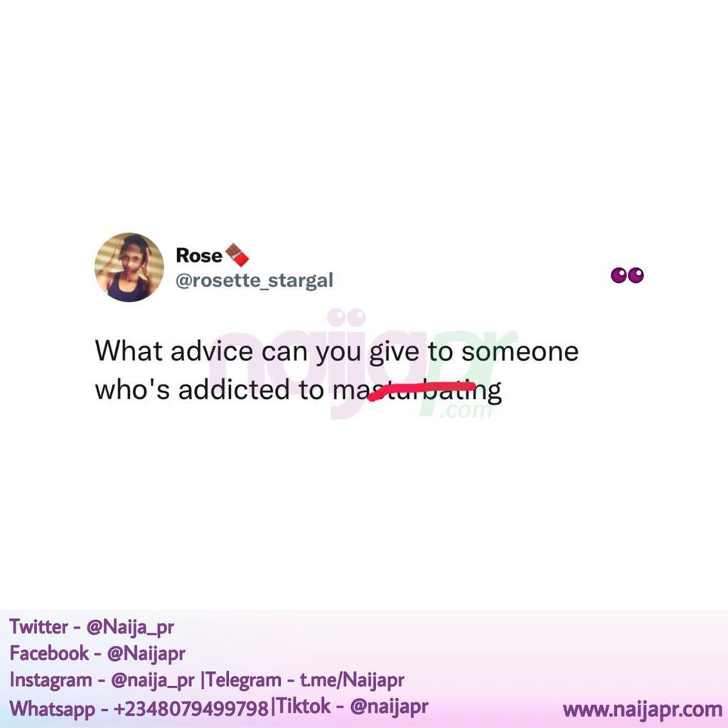 Naija_PR's tweet image. Advice them👀
