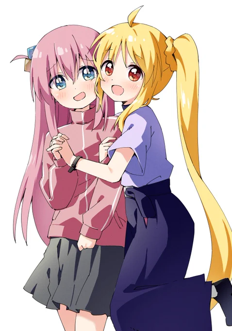 ぼっちちゃんと虹夏。 