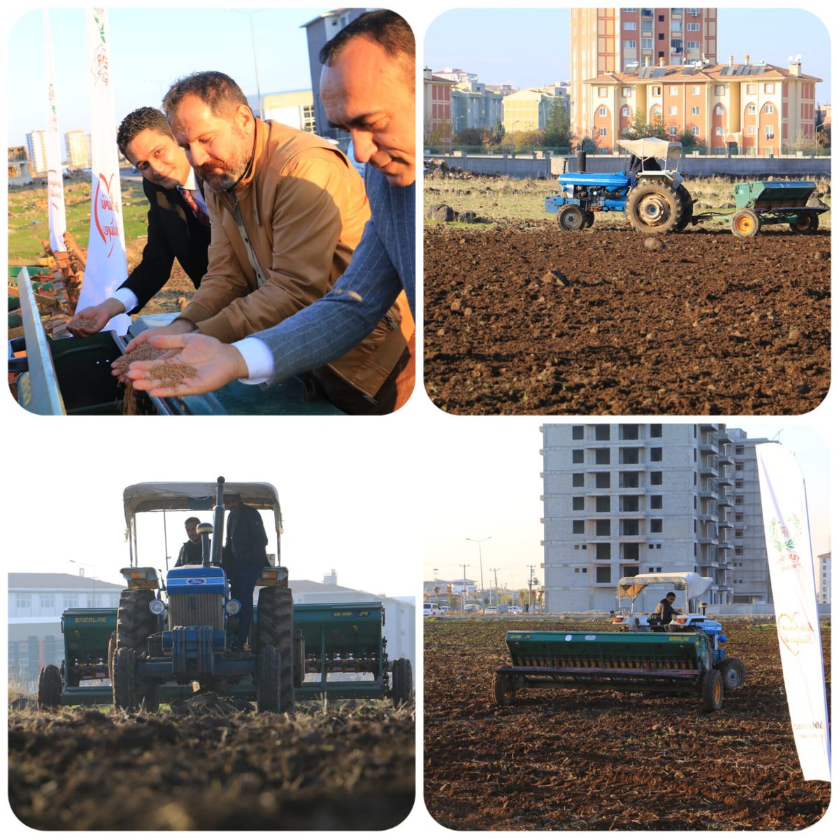 #Yenişehir'de Tarımsal Üretim Yapıyoruz 🚜

🌾 Belediyemize ait 1️⃣0️⃣0️⃣ dönüm arazide dar gelirli ailelerimize ücretsiz dağıtmak üzere İlçe Tarım ve Orman Müdürlüğü ve Yenişehir Ziraat Odası ile birlikte mercimek ekimine başladık.

Bereketli Olsun…

#KalbeYürüyenBelediyecilik