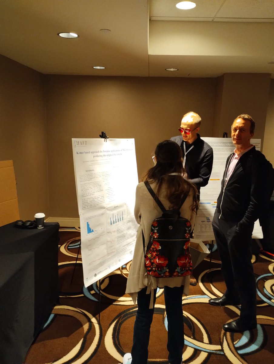 Brief report from 7th Annual MetaSUB Conference GLOBAL METAGENOMICS SUMMIT in Miami Beach, FL.
The Soil Microbiome Analysis Forensic Tool has been presented and well received.
Thank you <a href="/pawel_labaj/">Pawel Labaj</a>, <a href="/WBranicki/">Wojciech Branicki</a>, <a href="/akkah21/">Andre Kahles (@akkah21@genomic.social)</a>, <a href="/mason_lab/">Chris Mason</a> #Bioinformatics #metagenomics #MachineLearning