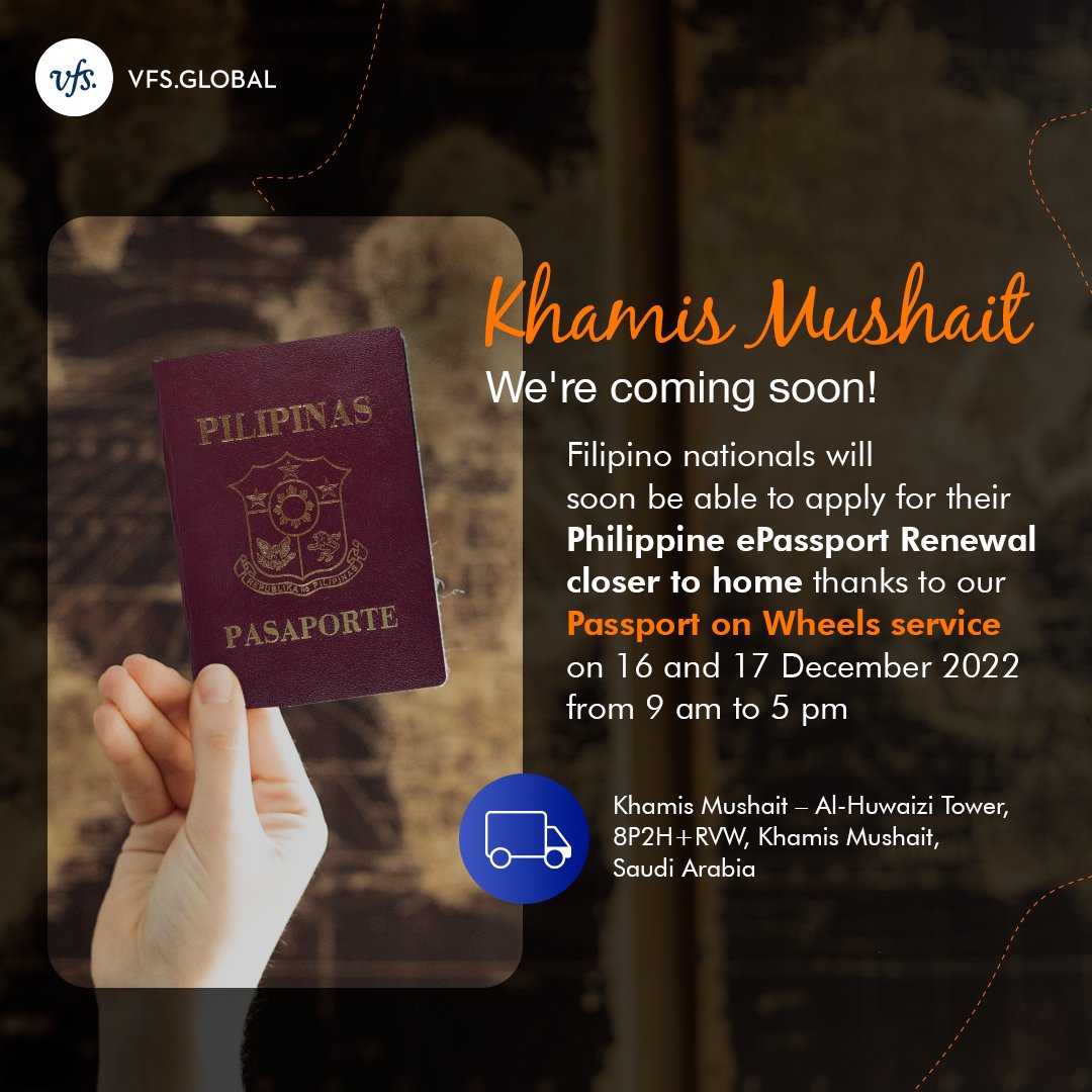 Vfs global on twitter filipino nationals can now apply for passport