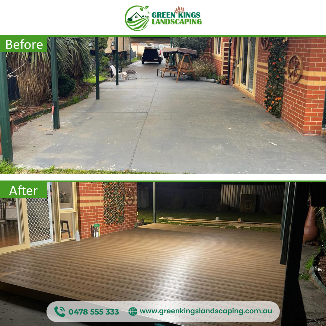 GreenKingsLand1's tweet image. Green Kings Landscaping offering the best in #deckinginstallationservices in Melbourne for both the domestic and commercial sector. Book our services today.

Check out this link: bit.ly/3NTUdYB

#deckingbuilder #deckingservicesmelbourne #decking #deckmelbourne #deck