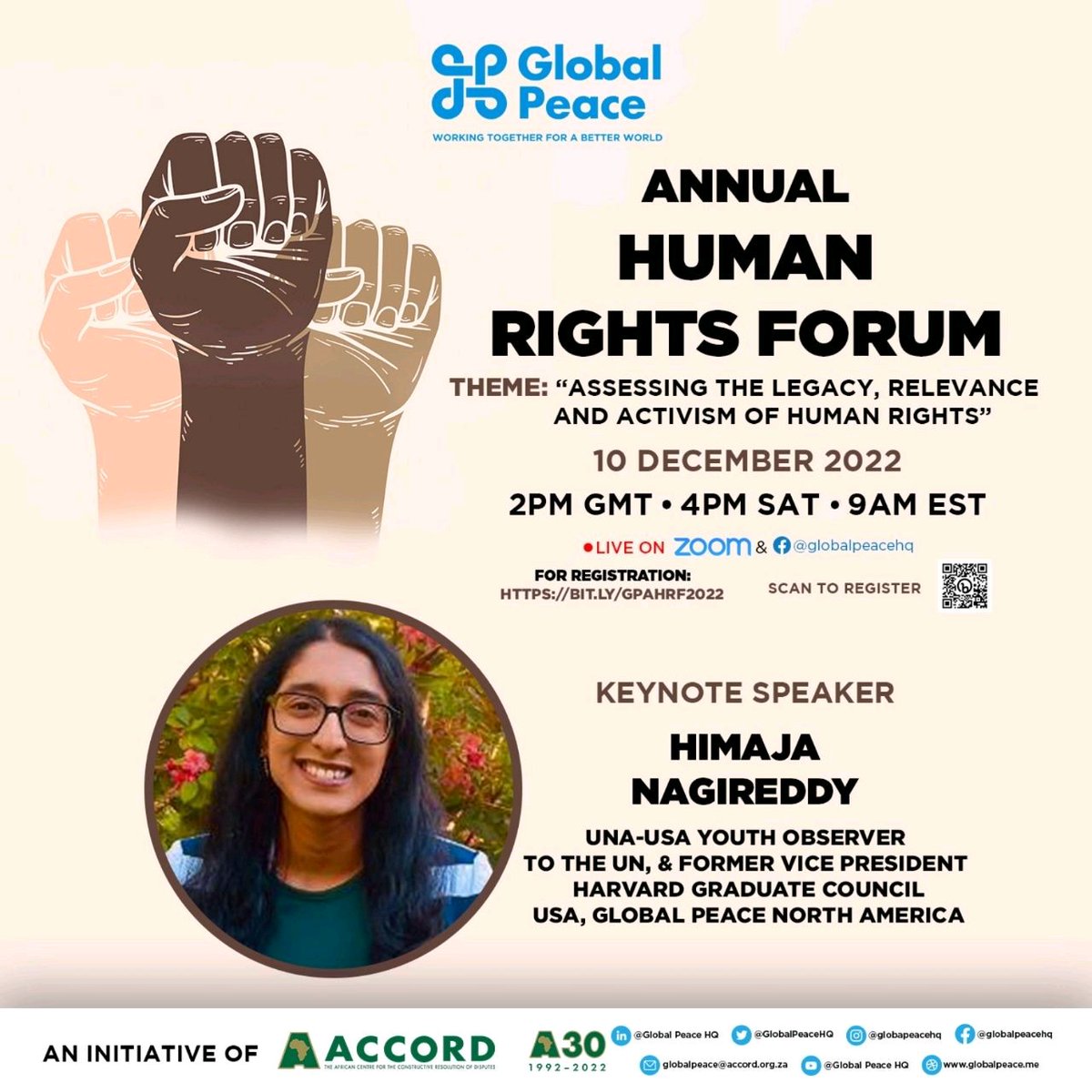 GlobalPeaceHQ's tweet photo. Meet one of our distinguished keynote speakers who will be speaking at the Global Peace Annual Human Rights Forum 2022 to assess the Legacy, Relevance and Human rights activism in the contemporary world. #UN #humanityfirst #humanrights #humaneffect @humanrightscouncil https://t.co/ymgNPJoNJ8