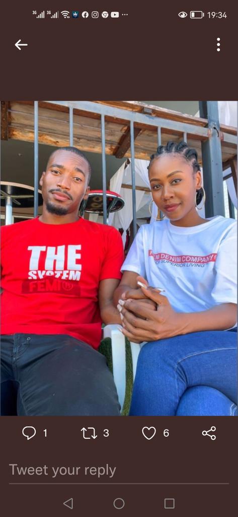 TaniaJoblosnki's tweet photo. Happy nine months Anniversary, Mr &amp; Mrs Mthombeni. #ThisIsThash1 https://t.co/aX4hB8u8W3