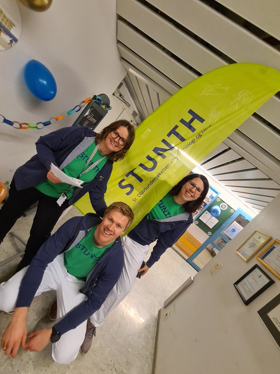 Datainnsamling på Namsos sykehus - stor stemning!