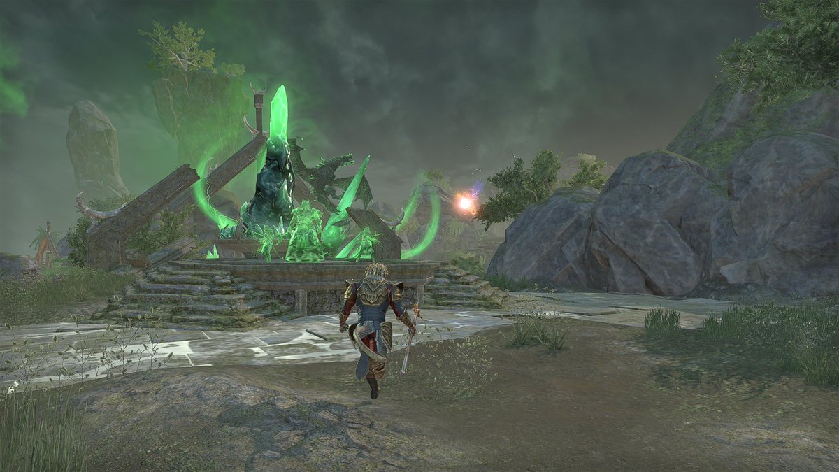 J_aesperHelps's tweet photo. J'aesper and his friends passed through the Jonelight Path to arrive on Dragonhold. As they came through the portal of Khunzar-ri, they discovered Kaalgrontiid had already begun the ritual to make himself a God... #ESO #ESORPG #ElderScrollsOnline #elderscrolls #JaesperHelps https://t.co/ODU7DrUVeA