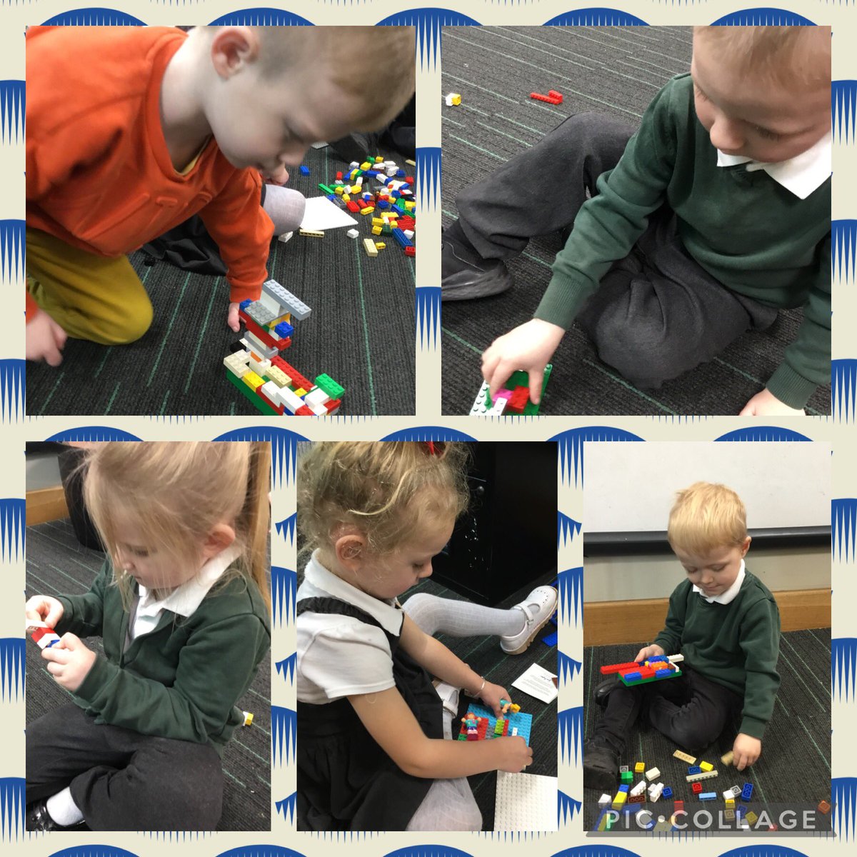 BaderPrimary's tweet photo. Nursery are building the houses that they live in with the Lego this morning. #Badernursery #finemotor #constuction #RRSarticle8 https://t.co/T0ySTTUcsw