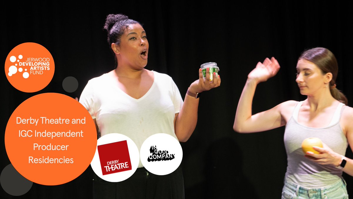 In Good Company (@igcmidlands) on Twitter photo We’re joining forces with @DerbyTheatre to launch a new programme of paid Producer residencies supported by  @JerwoodArts #DevelopingArtistsFund  
The Independent Producer Residencies will support 8 early-career producers across 2 years to develop their professional practice We’re joining forces with @DerbyTheatre to launch a new programme of paid Producer residencies supported by  @JerwoodArts #DevelopingArtistsFund  
The Independent Producer Residencies will support 8 early-career producers across 2 years to develop their professional practice