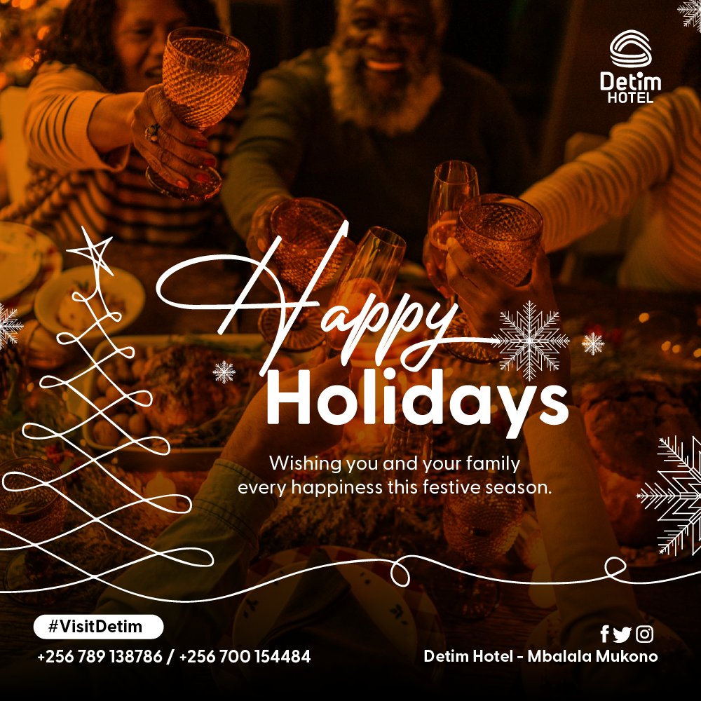 Wishing you and yours a holly jolly Christmas!

#Christmas #happyholidays #detimhotel