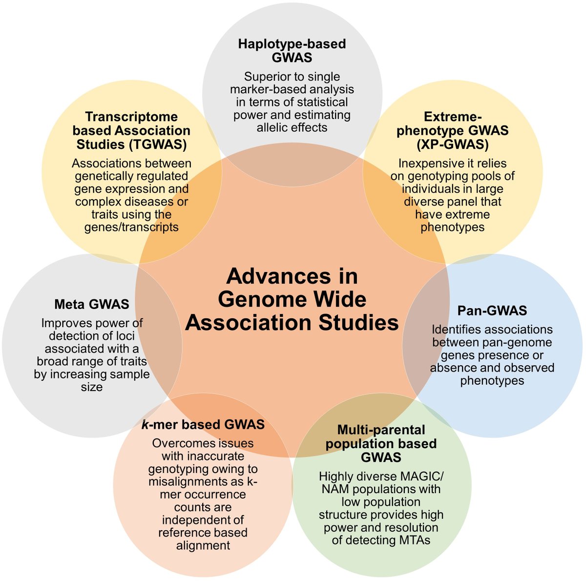 Gangurde_SS's tweet photo. Delighted to share our review article published in Frontiers in Plant Sciences entitled: Two decades of association mapping: Insights on disease resistance in major crops. We have summarized potential GWAS studies, and advances in GWAS in last two decades. https://t.co/tHqIzwWrXq https://t.co/UKFjboilqw