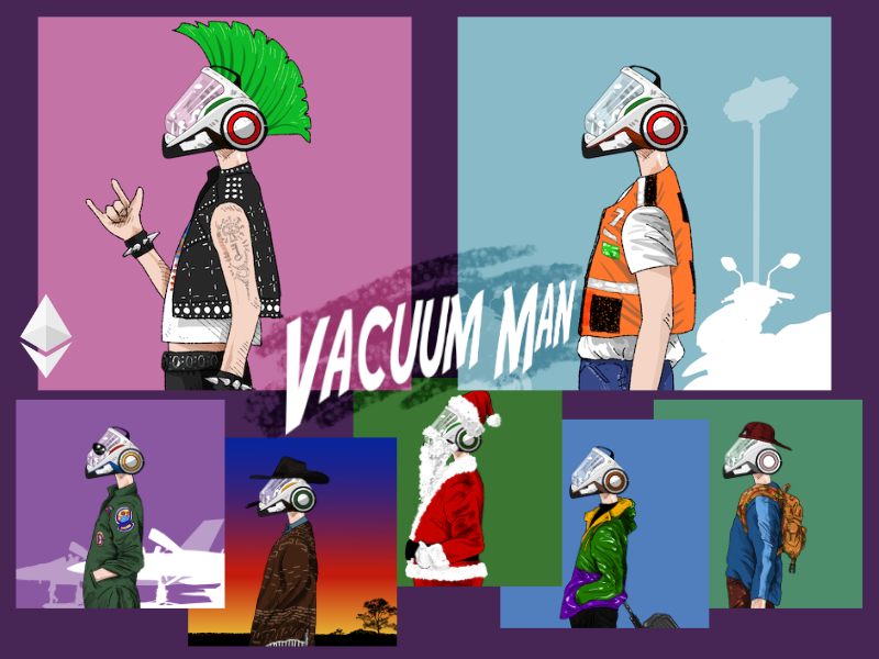 VacuumMan_NFT's tweet photo. Vacuum Man. 1/1 Hand-draw.
🔸Start from 0.015 ETH
🔸3 get 1 custom
🔸top 10 holders will random for rewards
🔸first 5 holder will be OG 
🔸 https://t.co/r9V5YqSQGS

#nft #NFTCommunity #nftpfp #nfts #opensea #nftartist #nftcollector #NFTProject #OpenSeaNFT https://t.co/4BP2XI40G3