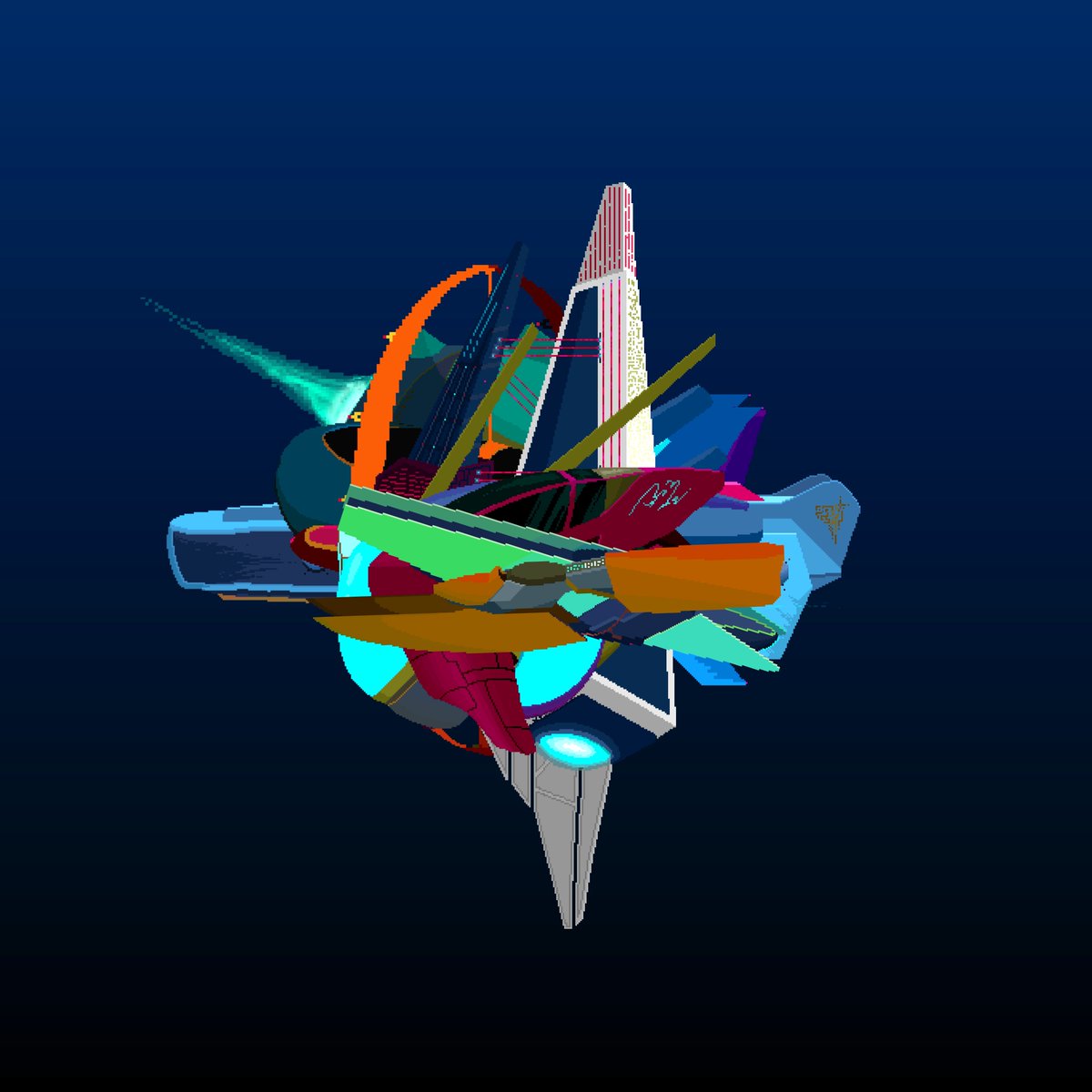 rx09game's tweet photo. Been working on some ships ! https://t.co/iDAz2VnWbI