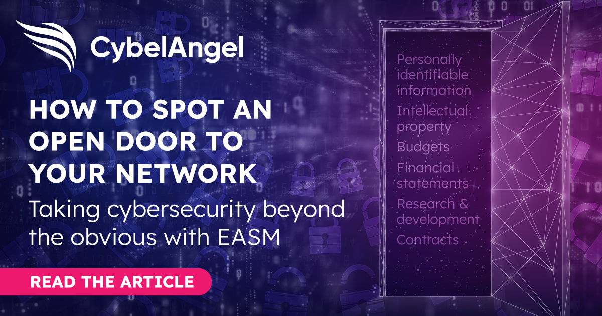 CybelAngel's tweet photo. What is an external attack surface? Why is it expanding? And what can you do to secure it? Learn the basics and glimpse the next level in this informative article: https://t.co/th8F51FVjP
#CybelAngel #EASM #externalattacksurface https://t.co/h9Rehxaxhk