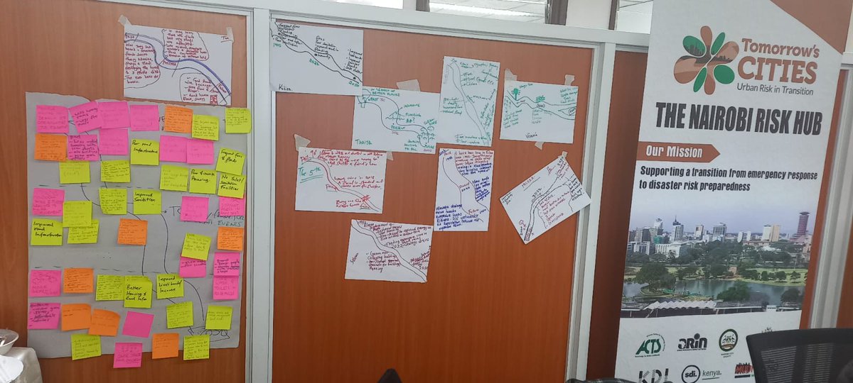 NairobiRisk_hub's tweet photo. How does a good future look like from the eyes of the community?
Ongoing simulation for the upcoming #Nairobi #kibera future visioning exercise under the @UrbanRiskHub Tomorrows cities project aimed at reducing risk for the urban poor. https://t.co/jjmZTTrSpe
