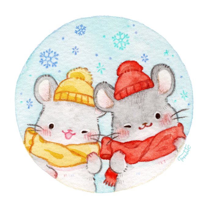 「snowflake background」 illustration images(Latest｜RT&Fav:50)