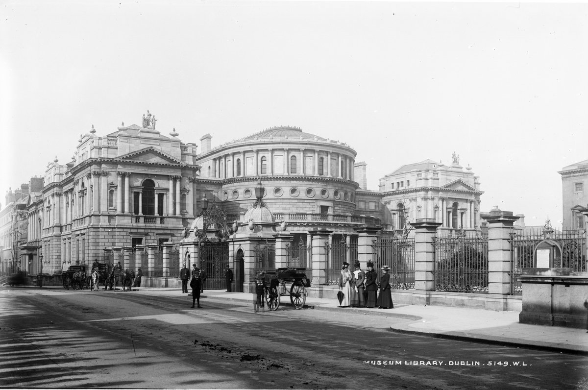 NLIreland's tweet photo. The last prompt for Explore Your Archive 2022 is #YourArchive. The @NLIreland's collections are mainly based in #KildareStreet, and the Photographic Collections are based in #TempleBar.
#ExploreYourArchive #NationalLibraryofIreland #NationalPhotographicArchive @ARAIreland https://t.co/4eWFHdnA6K