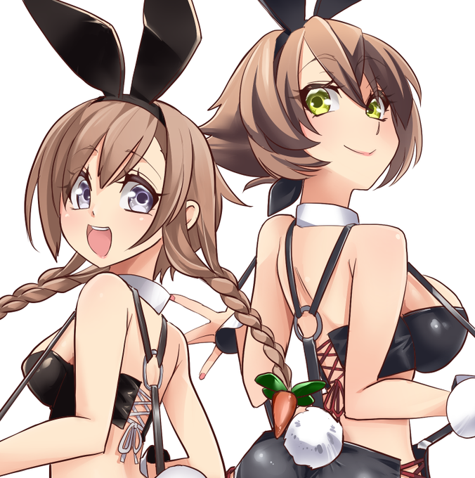 こちらのしずま艦隊ホットパンツ合同に陸奥の幼体と照月の成体を寄稿しました🐰
よろしくおねがいします( ˘ω˘ )b✨ https://t.co/fPq8W9jmdc 
