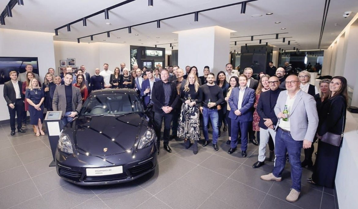 SZWLee's tweet photo. Fantastic evening at @PorscheGB Mayfair last week. I got to meet some great new people from the luxury business world, discuss ideas on how we could collaborate and give a brief talk on @SubZeroWolfUK and what we do. https://t.co/AZaUVYhlqx