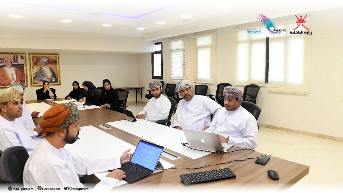 moigovom's tweet photo. بهدف الاطلاع على نظام إدارة الموارد البشرية والرواتب "مورد بلس" والخدمات التي يقدمها، وزارة الداخلية تنظم لقاءاً مشترك مع وزارة العمل.

#وزارة_الداخلية #سلطنة_عُمان https://t.co/QhAKw7lMo4