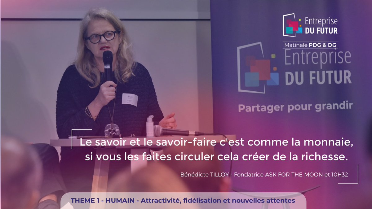 Entreprise DU FUTUR (@edfutur) on Twitter photo Matinale spéciale PDG-DG <a href="/EDFutur/">Entreprise DU FUTUR</a>
Interview focus sur la réussite et sens au travail avec <a href="/Btilloy/">Bénédicte TILLOY 🎨 📝</a> - Fondatrice <a href="/ask4themoon/">Ask for the moon</a> et <a href="/10heures32/">10h32</a> Matinale spéciale PDG-DG <a href="/EDFutur/">Entreprise DU FUTUR</a>
Interview focus sur la réussite et sens au travail avec <a href="/Btilloy/">Bénédicte TILLOY 🎨 📝</a> - Fondatrice <a href="/ask4themoon/">Ask for the moon</a> et <a href="/10heures32/">10h32</a>