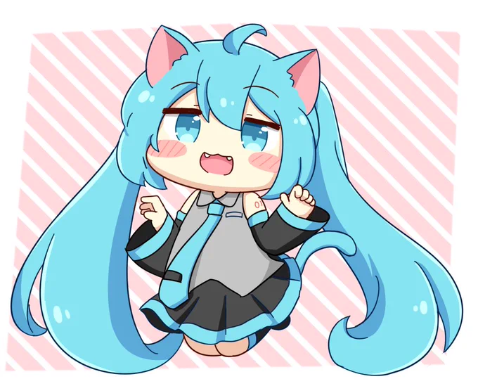 猫ミクさん(=^・^=) 
