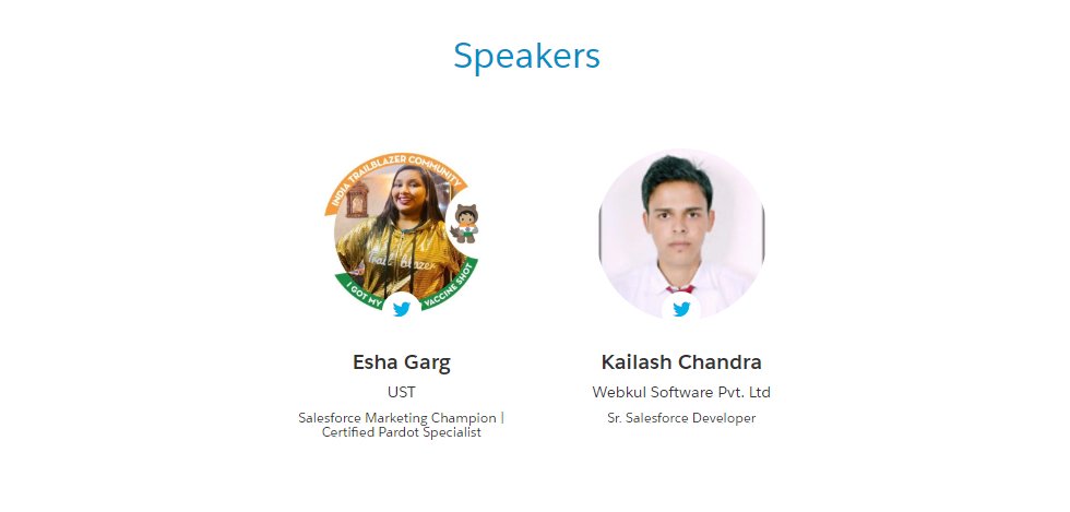 DehradunSfGroup's tweet photo. It's a nice chance to get knowledge about #salesforce @healthcloud , #experiencecloud and #git in #dehradun on 24th December at 11AM.
RSVP Now 👇 👇 👇 to book your seat.
https://t.co/IBPykJOQSR

#trailblazercommunity #trailhead https://t.co/L9POI8dLAv