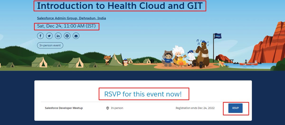 DehradunSfGroup's tweet photo. It's a nice chance to get knowledge about #salesforce @healthcloud , #experiencecloud and #git in #dehradun on 24th December at 11AM.
RSVP Now 👇 👇 👇 to book your seat.
https://t.co/IBPykJOQSR

#trailblazercommunity #trailhead https://t.co/L9POI8dLAv