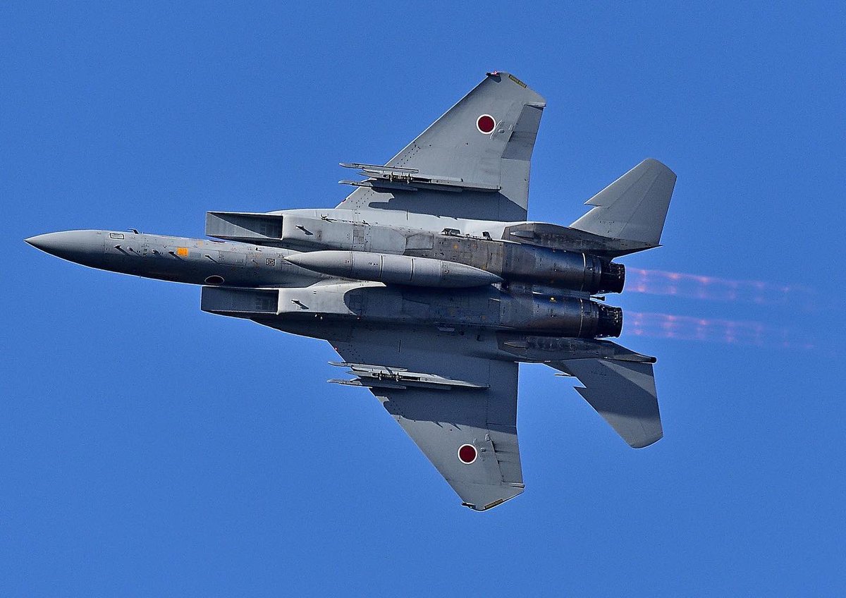 ponchan_787's tweet photo. 百里基地航空祭、F-15の機動飛行です😊

#百里基地　#百里基地航空祭　#航空自衛隊 #ファインダー越しの私の世界ᅠ  #写真好きな人と繫がりたい  #Nikon  #Sigma #jsdf #F15j https://t.co/fhQp5dsdYm