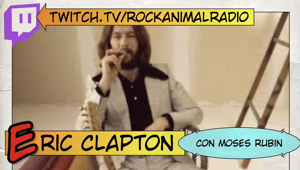 El domingo convoqué a <a href="/moses_rubin/">Moses Rubin</a> para hablar de uno de sus guitarristas favoritos, Eric Clapton; pero nos centramos en una etapa muy concreta: desde que Cream se disolvieron hasta los conciertos en el Rainbow de 1973, que supusieron su retorno 👉🏼 onx.la/35513