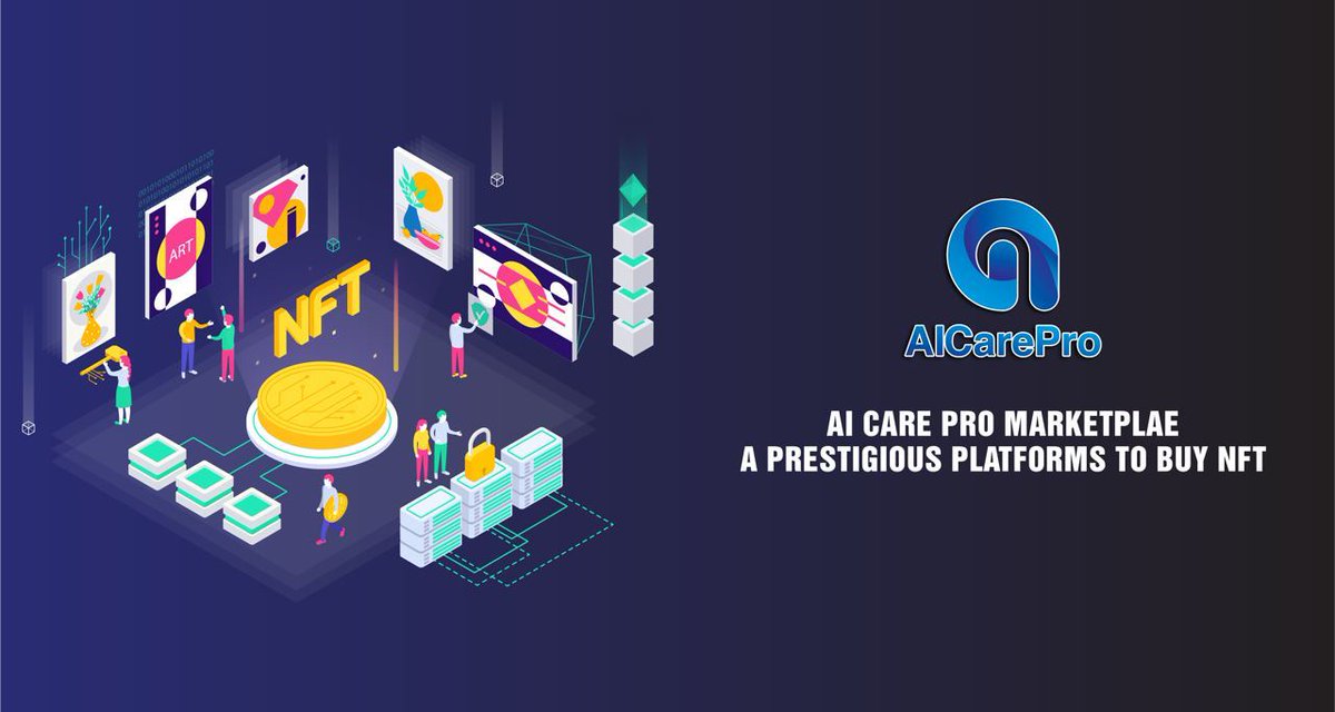🌟 #AICAREPRO #MARKETPLACE NFT - #PRESTIGE #PLATFORM TO #BUY AND #SELL NFTs.

🔥 Stable trading #volume

🔥 The #interface is designed quite #simply.

🔥 #High #traffic #volume is attracting more and more people's attention and engagement.

🔥 #Good transaction #fees.